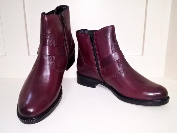 Bordeux Chelsea boots, Elegante Dronfield