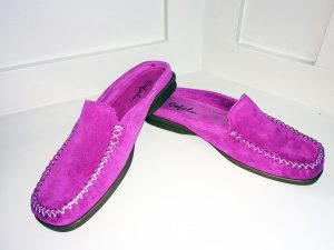 Fuxia suede shoes 3462, Elegante Dronfield