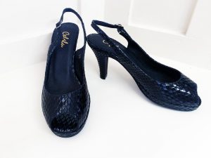 Isatu Diseno black shoes, Elegante Dronfield