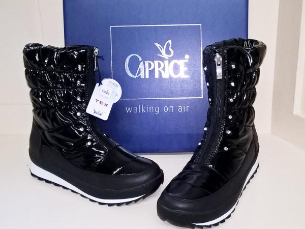 Black snow boots, Elegante Dronfield
