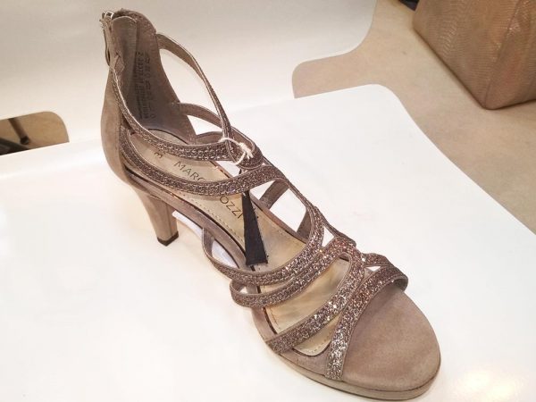 Marco Tozzi Rose Gold Sandal, Elegante Dronfield