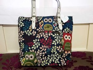 Sangrila Bag - Owls in Trees, Elegante Dronfield