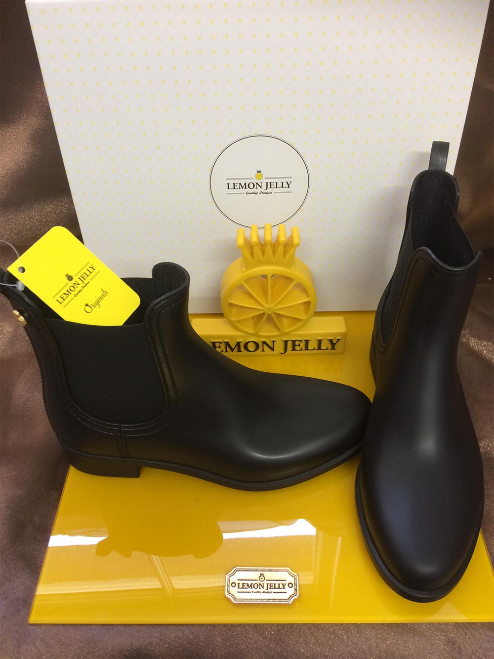 lemon jelly splash boots